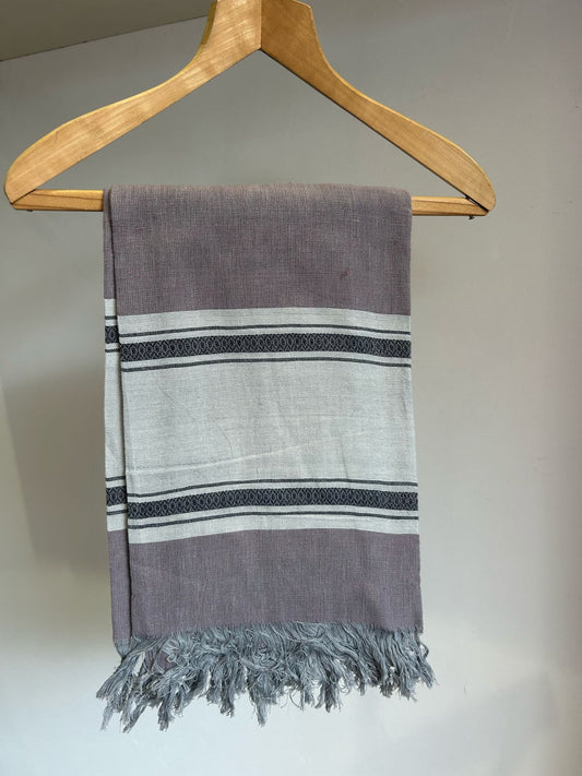 Taun On Grey Handwoven Kikoy Sarong