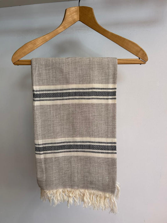 Sable On Sable Handwoven Kikoy Sarong