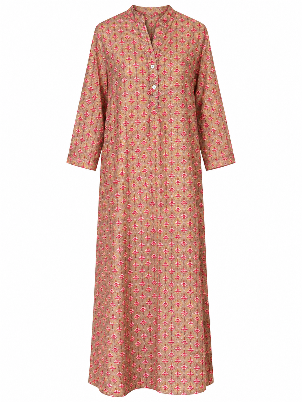 KOBE KAFTAN, Taupe Rose