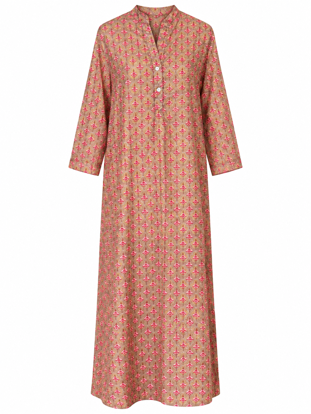 KOBE KAFTAN, Taupe Rose