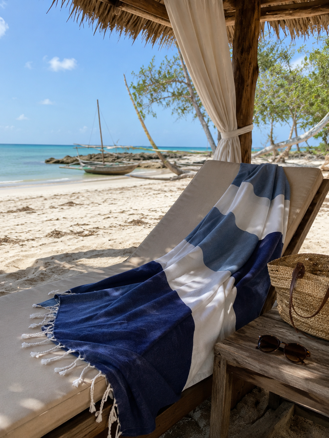 SPECIAL KIKOY TOWEL, Ocean Blue