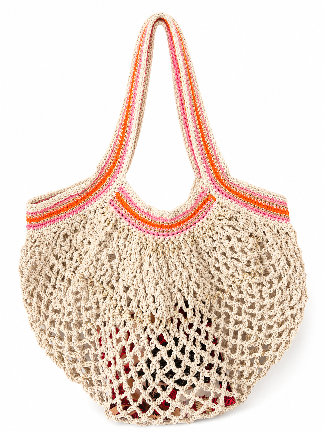 MARKET BAG, Pink Orange