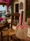 MARKET BAG, Light Pink Cerise