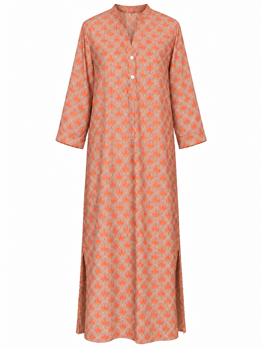 KOBE KAFTAN, Orange Taupe