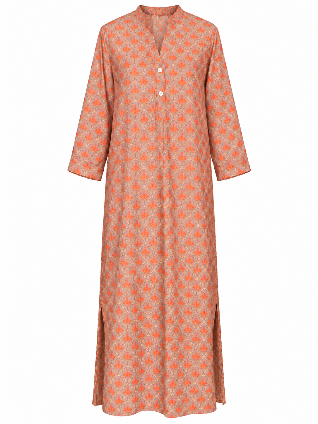 KOBE KAFTAN, Orange Taupe