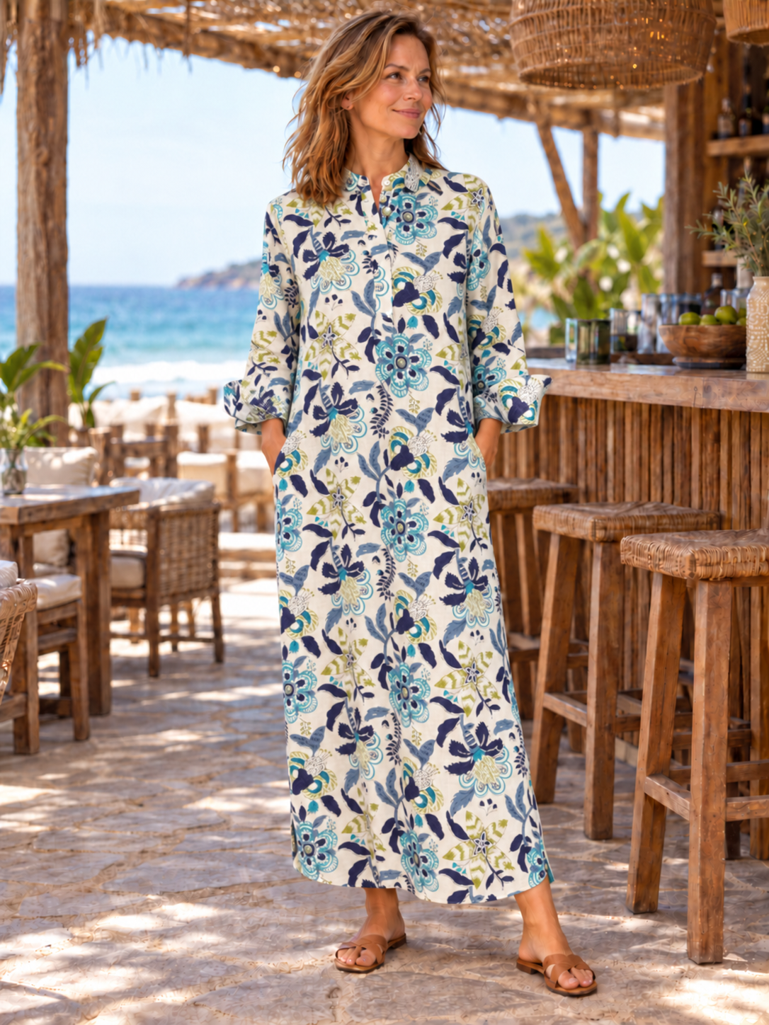 KATE KAFTAN, Ocean Florals