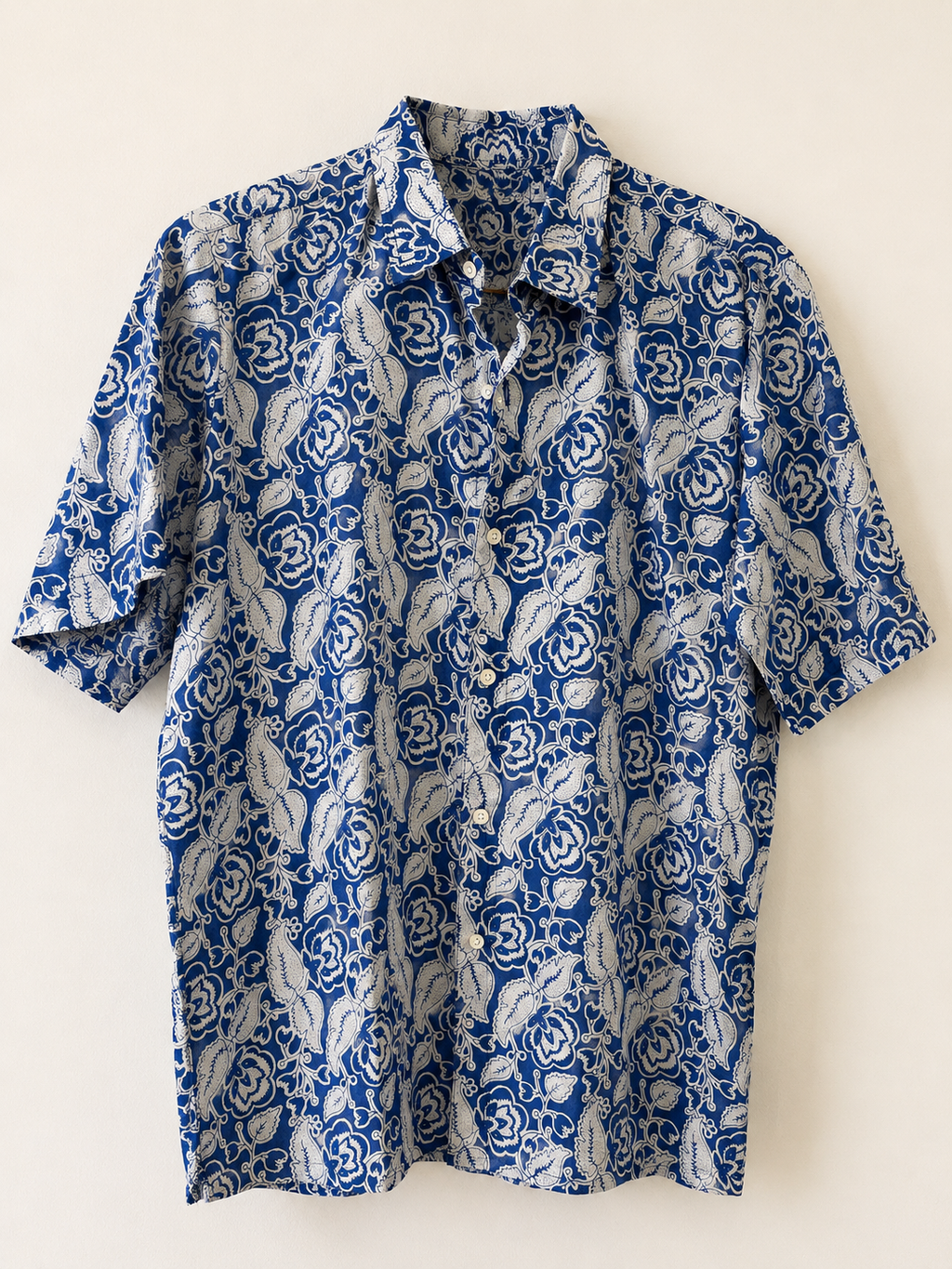 100% LIGHT COTTON SHIRT, Sky Blue