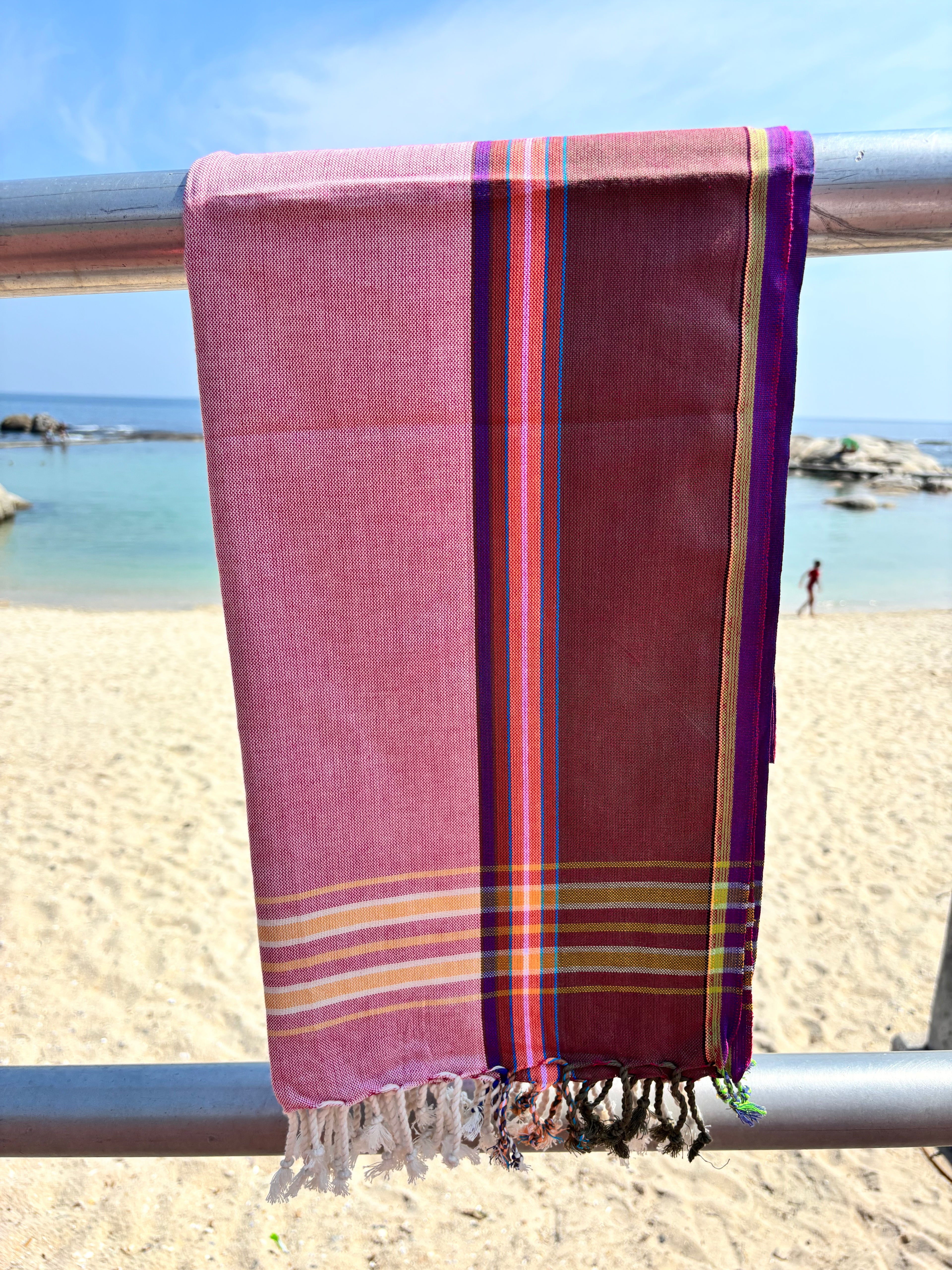 KIKOY SARONG, Dusty Pink Plum