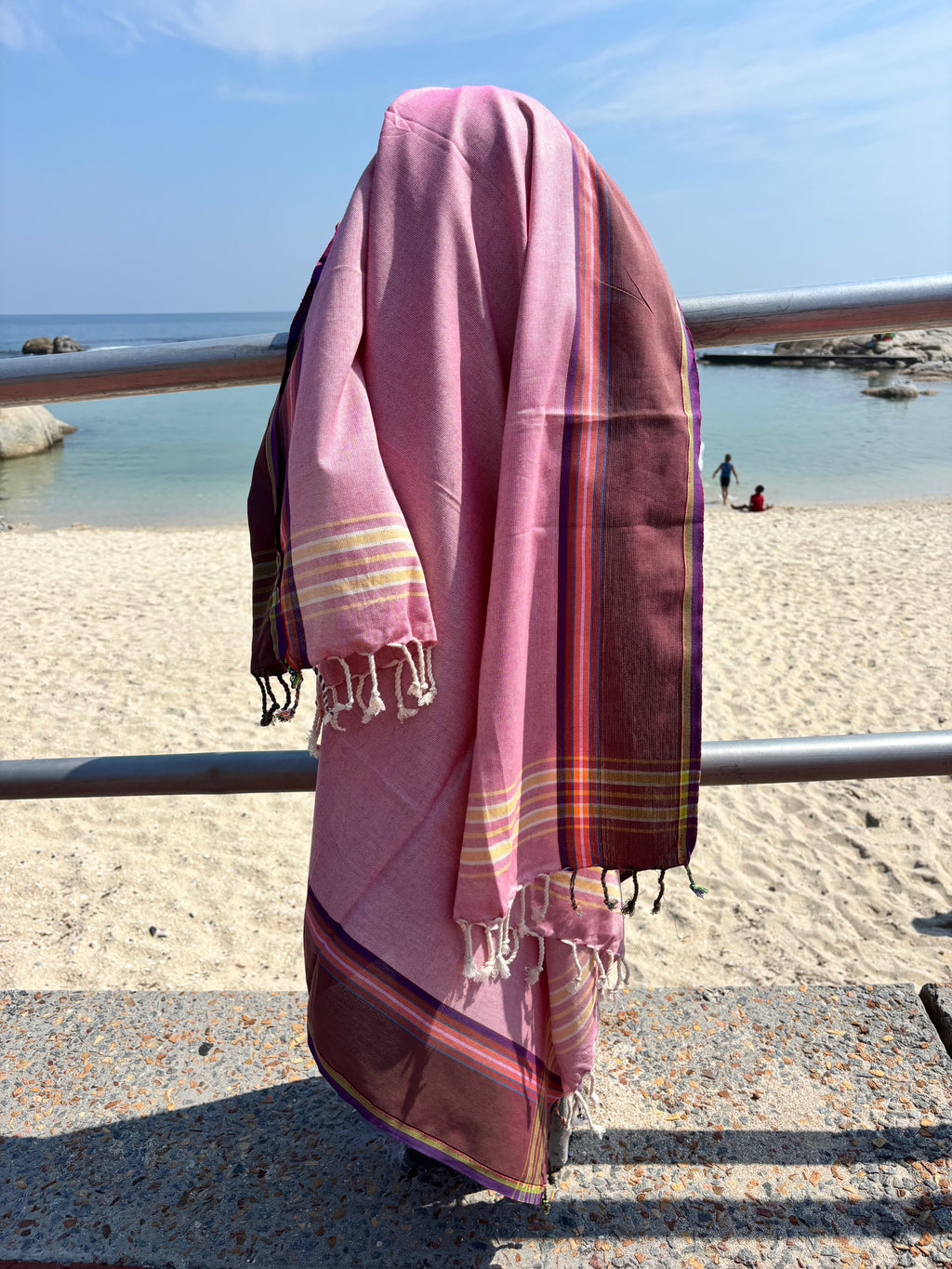 KIKOY SARONG, Dusty Pink Plum