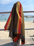 KIKOY SARONG, Olive Tangerine