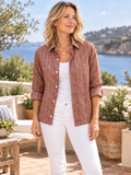 LAMU SHIRT, Taupe Rose