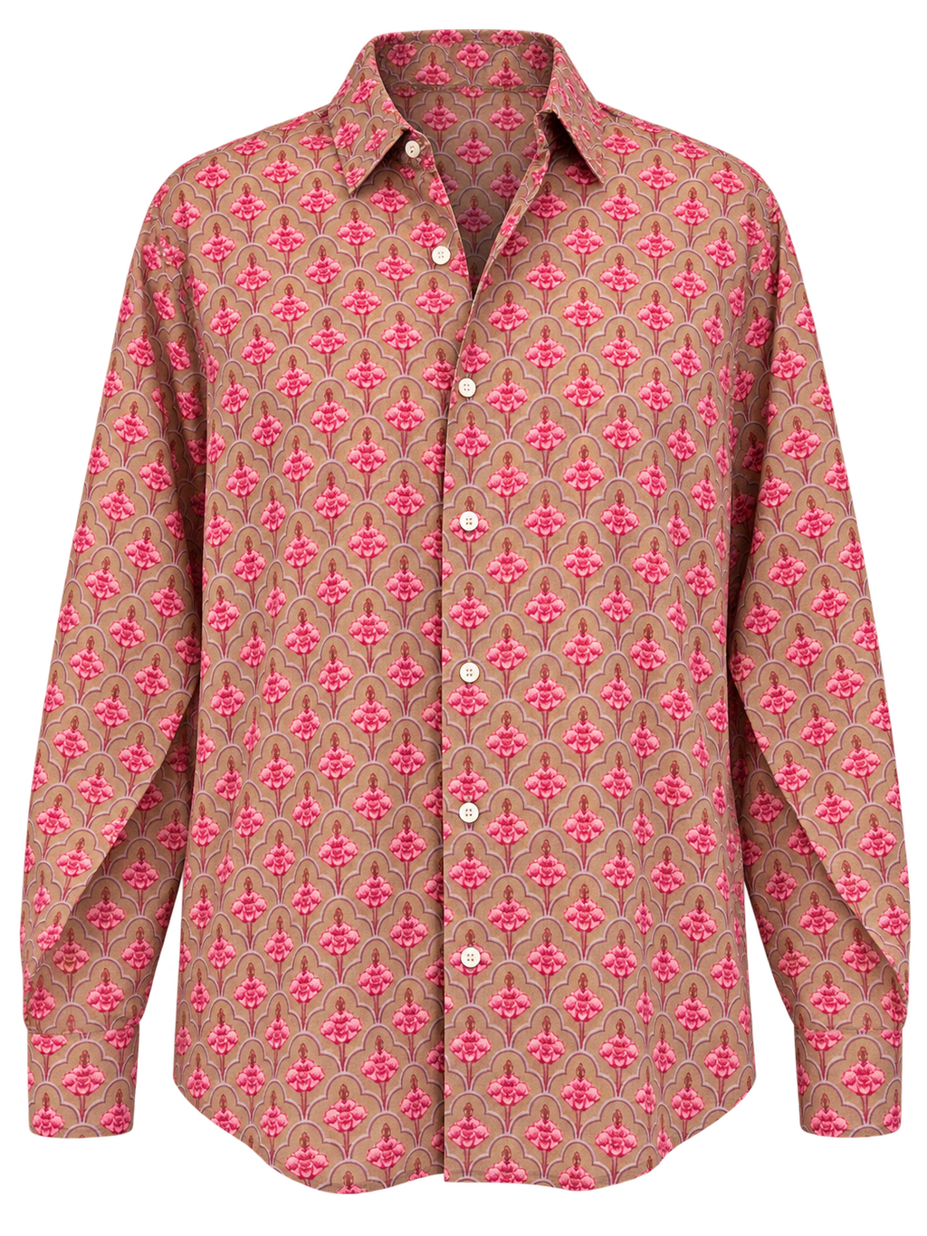 LAMU SHIRT, Taupe Rose