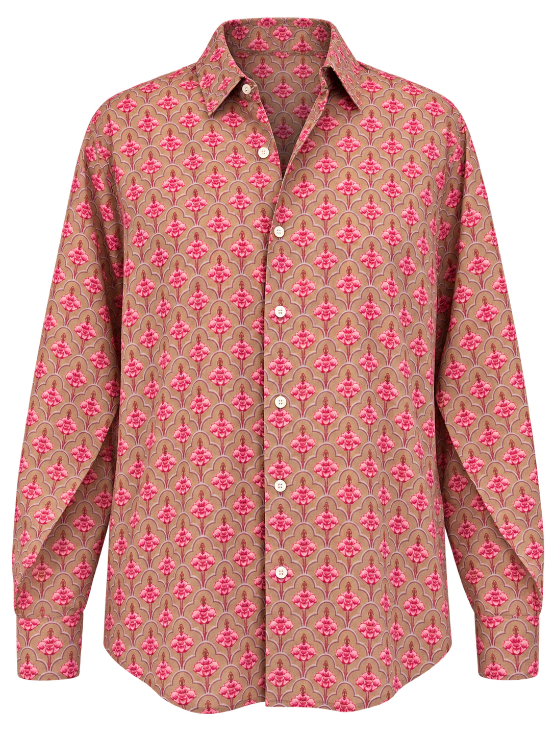 LAMU SHIRT, Taupe Rose