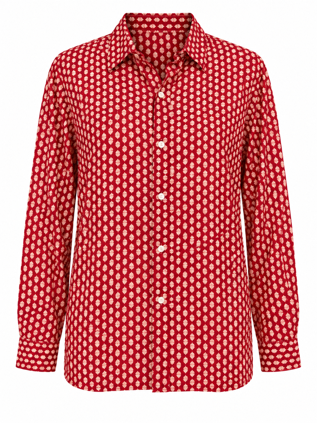 LAMU SHIRT, Cherry Red