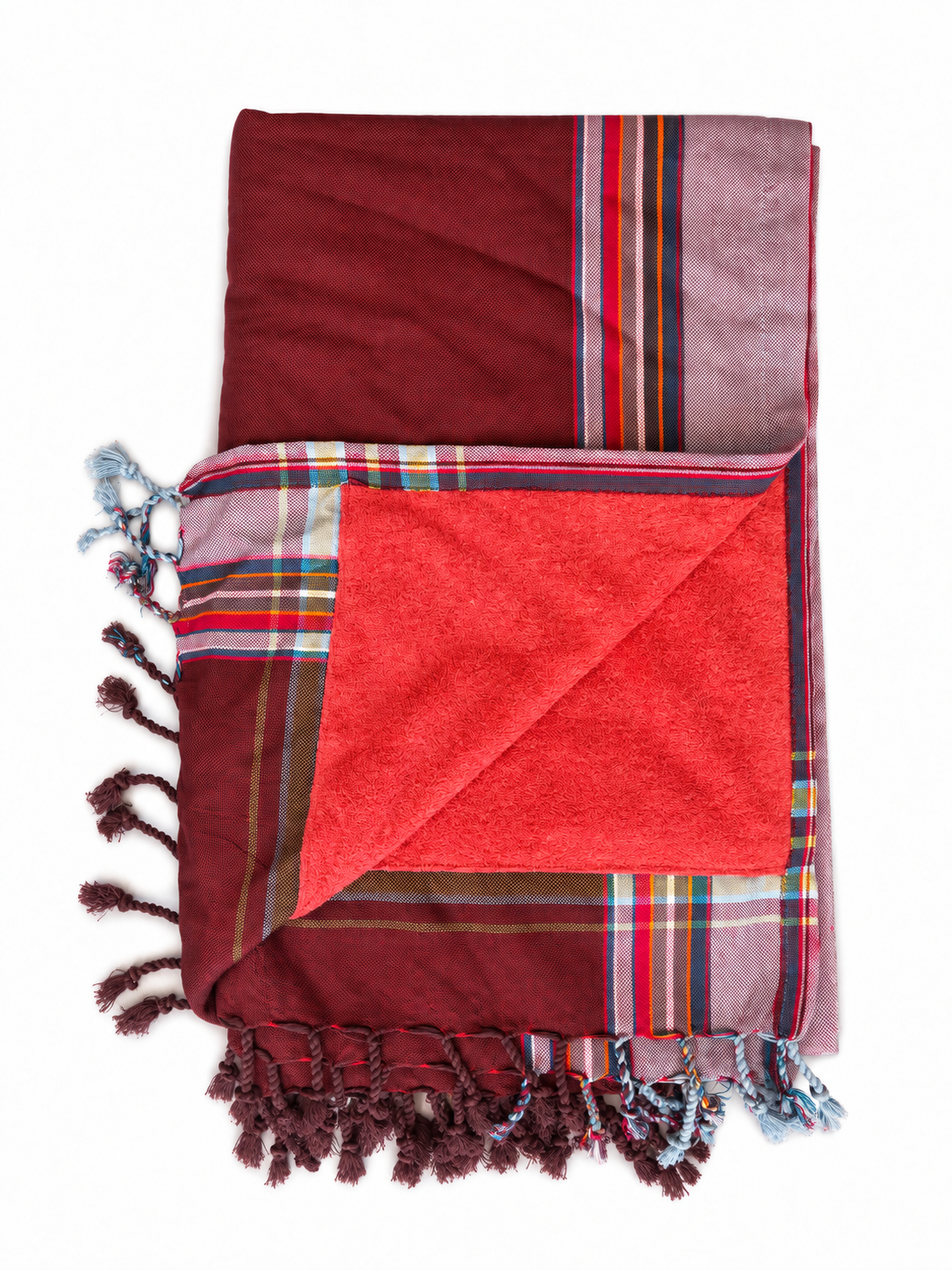 KIKOY TOWEL,Burnt Cherry
