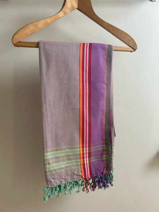 Mauve & Rose Taupe Kikoy Sarong