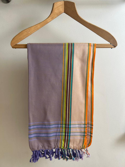 Egg Shell Mauve Taupe Kikoy Sarong