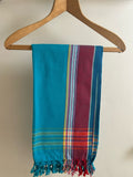 Cherry On Turquoise Kikoy Sarong