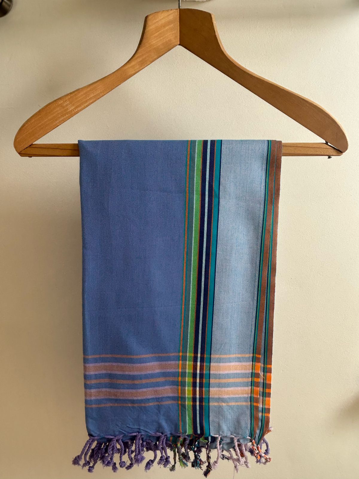Denim On Colbalt Kikoy Sarong