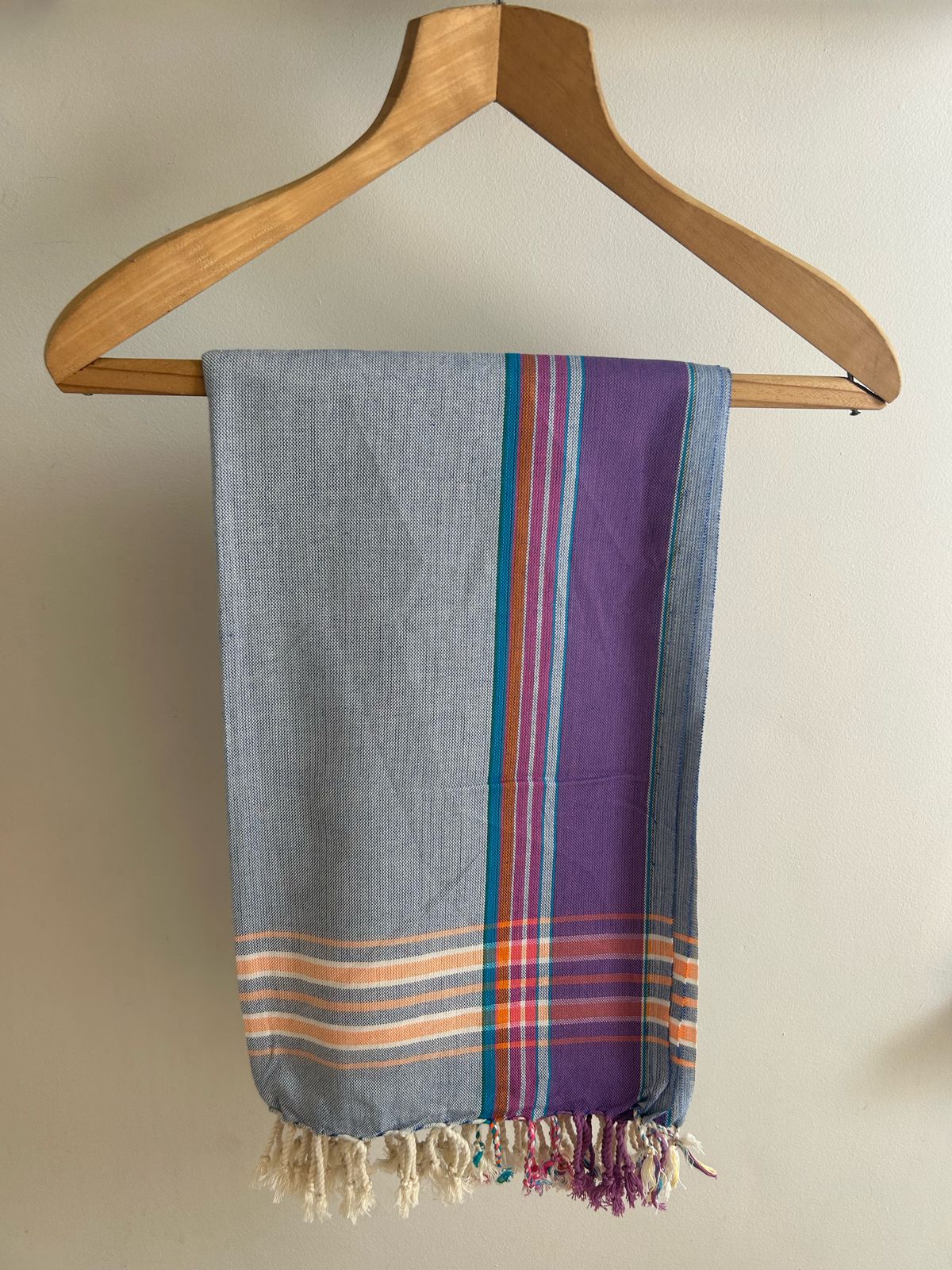 Mauve On Denim Kikoy Sarong
