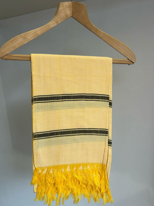 Yellow On Yellow Handwoven Kikoy Sarong