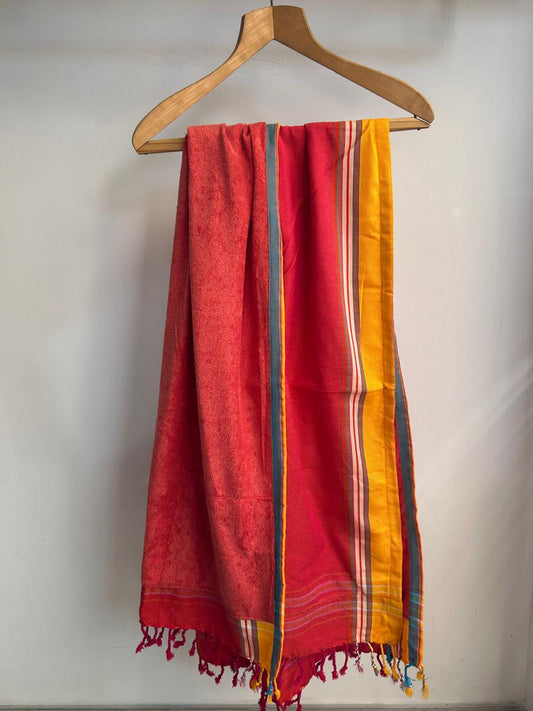 Tangerine Kikoy Towel
