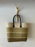 Sisal Basket In Desert Oasis