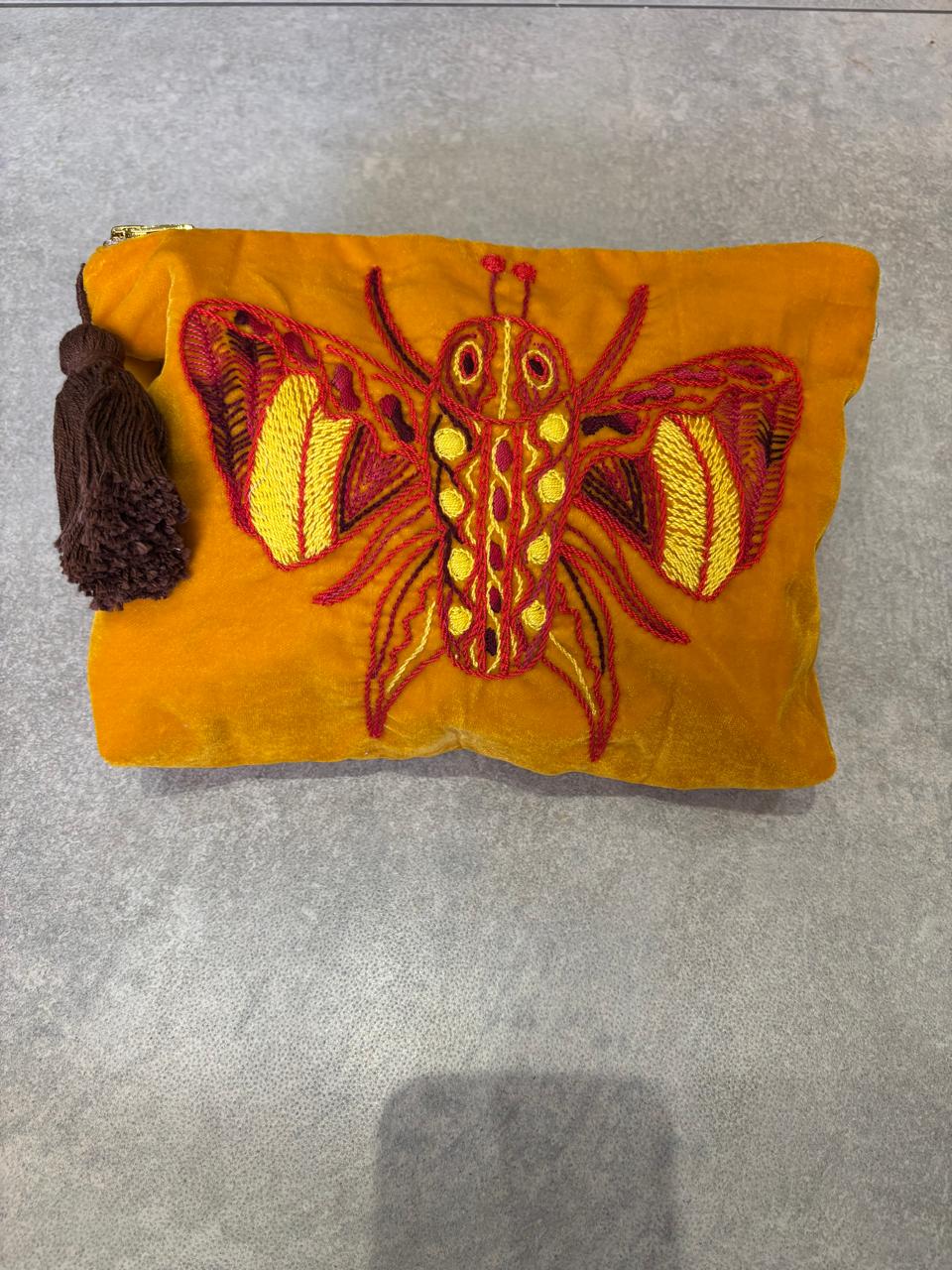 Lala Pouch In Tangerine