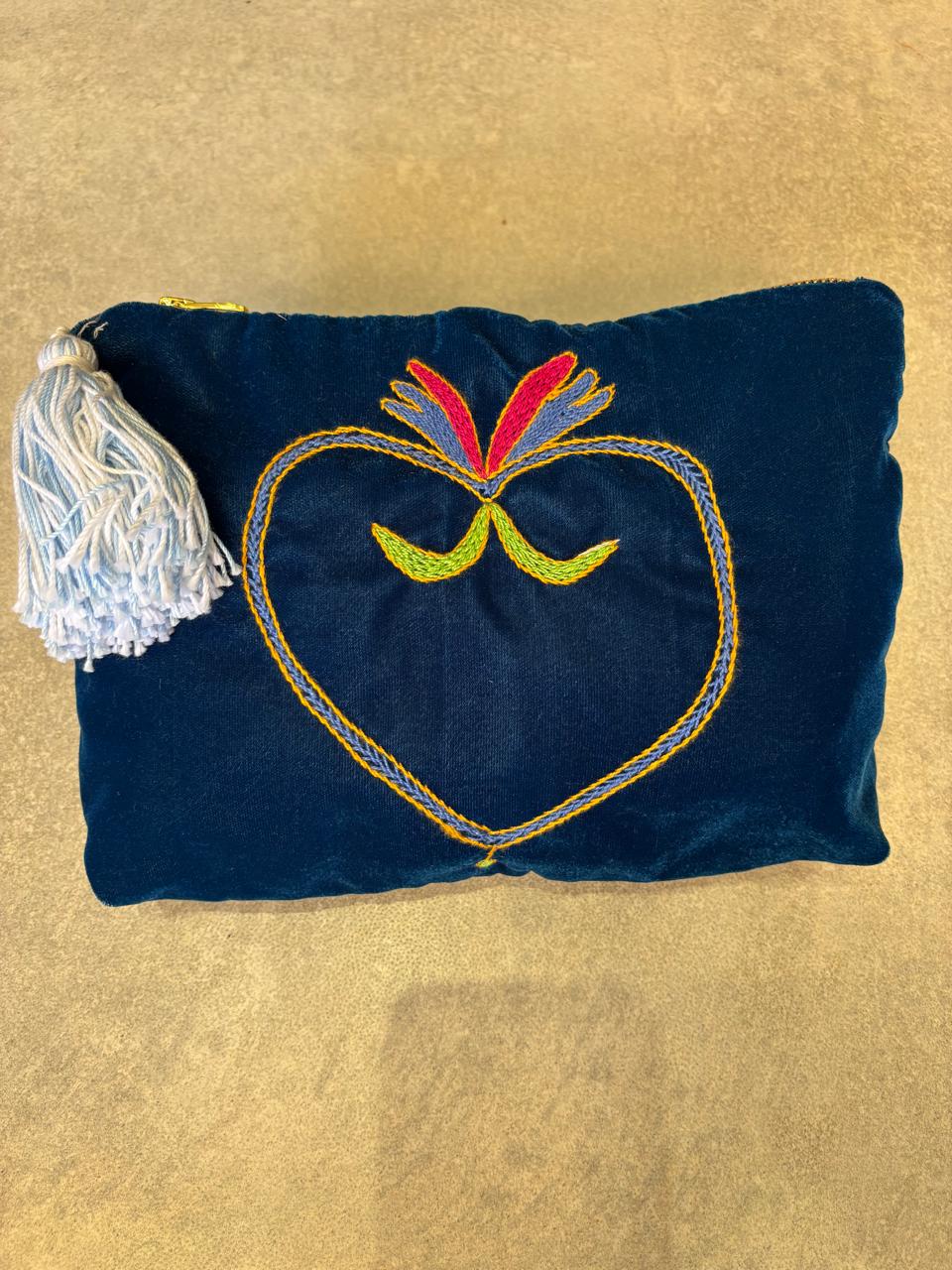 Lala Pouch In Navy Blue