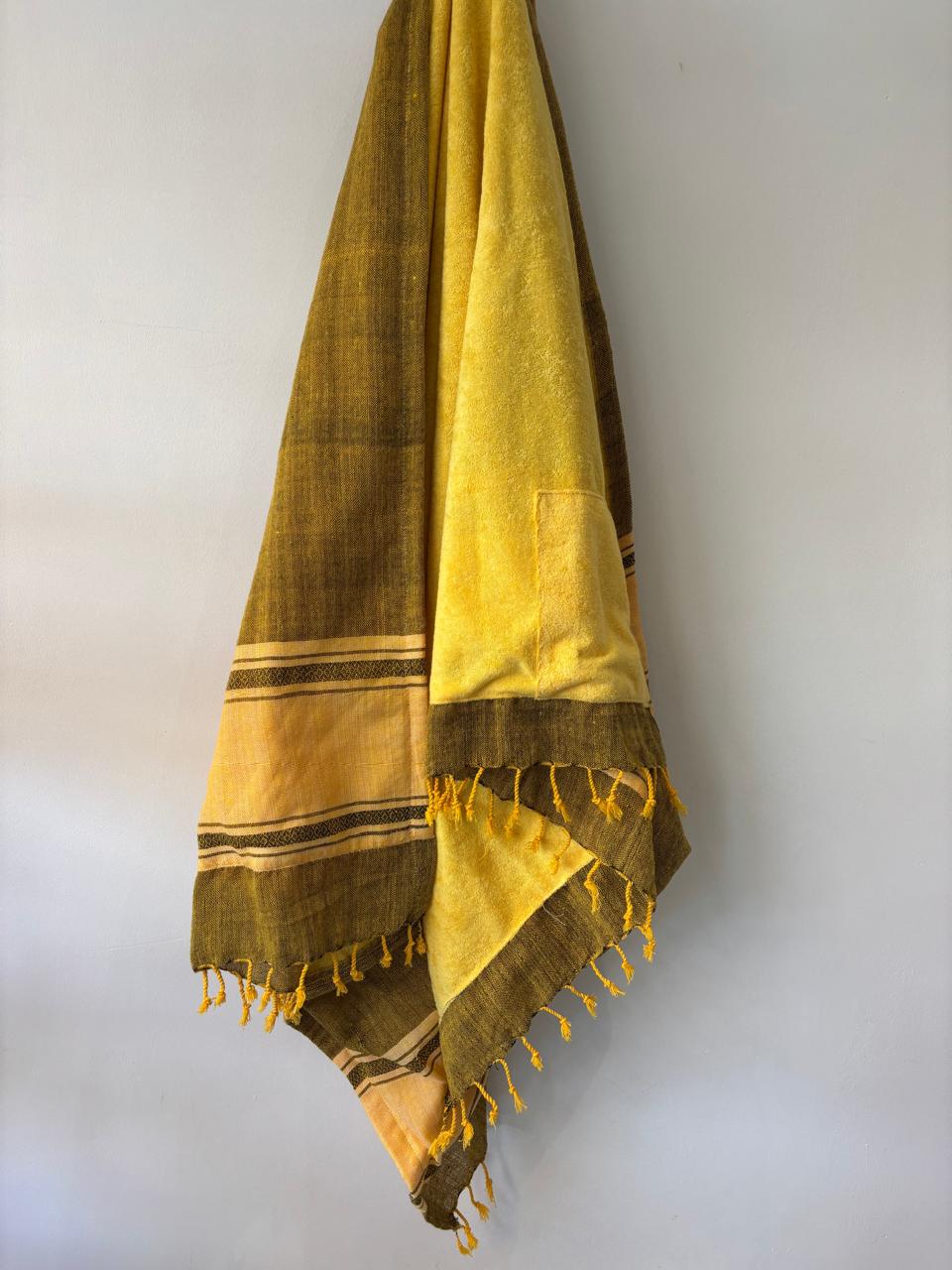 HANDWOVEN KIKOY TOWEL IN YELLOW