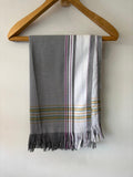 KIKOY SARONG IN DENIM GREY STRIPE