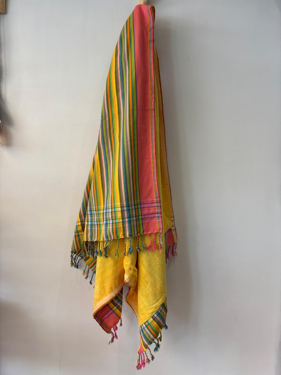 KIKOY TOWEL IN Sunshine Strip