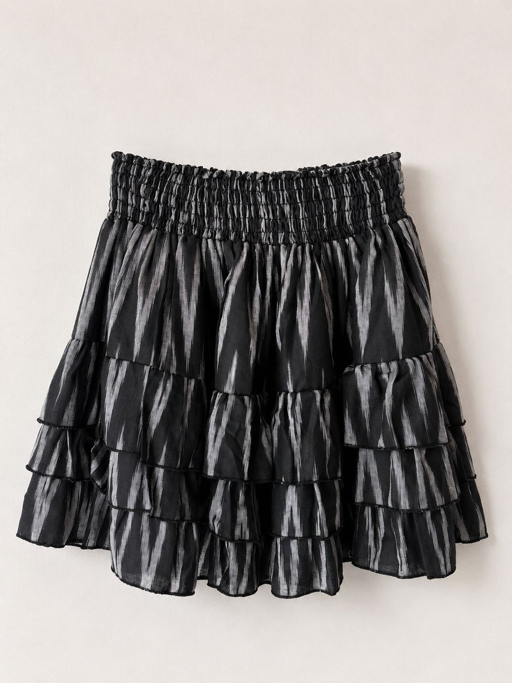 RARA SKIRT BLACK IKAT