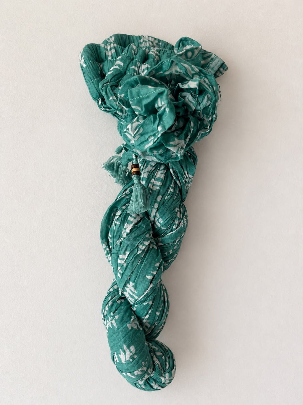 TWIST SKIRT TEAL GREEN