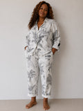LOUNGEWEAR SET IN JUNGLE BLACK