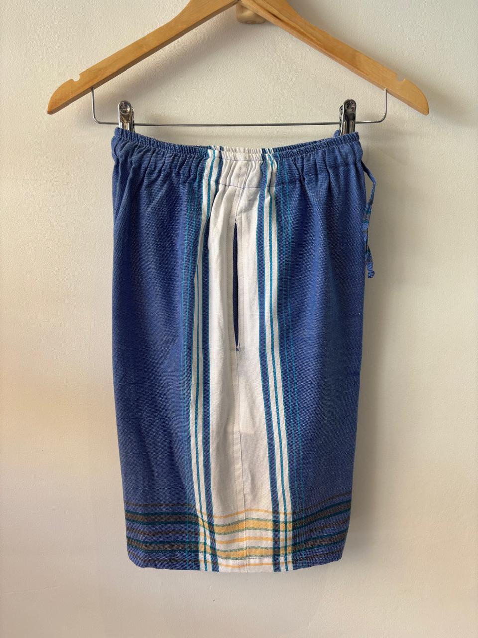 KIKOY LONG SHORTS IN DARK DENIM